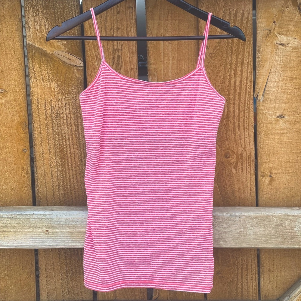 Aéropostale Red & White tank top